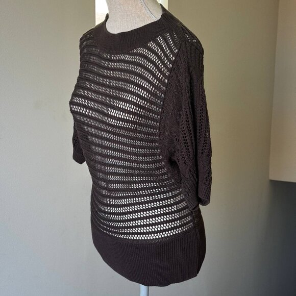 Banana Republic Knit Top in Brown – Size Small - Picture 5 of 7